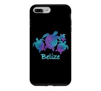 Belize Souvenir Mandala Sea Turtles Blue Purple Case for iPhone 7 Plus/8 Plus
