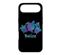 Belize Souvenir Mandala Sea Turtles Blue Purple Case for iPhone Air