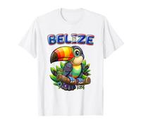 Belize Toucan National Bird Flag Orchid Pride Heritage Kids T-Shirt