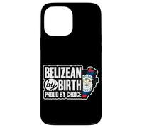 Belizean Flag Belizean By Birth Proud By Choice Belize Case for iPhone 13 Pro Max