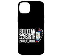 Belizean Flag Belizean By Birth Proud By Choice Belize Case for iPhone 14 Plus