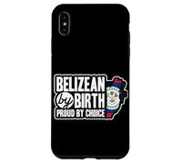 Belizean Flag Belizean By Birth Proud By Choice Belize Case for iPhone XS Max