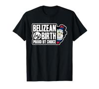 Belizean Flag Belizean by Birth Proud by Choice Belize T-Shirt