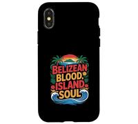 Belizean Pride "Belizean Blood" Heritage Case for iPhone X/XS