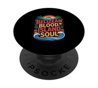 Belizean Pride "Belizean Blood" Heritage PopSockets Adhesive PopGrip
