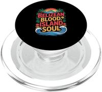 Belizean Pride "Belizean Blood" Heritage PopSockets PopGrip for MagSafe
