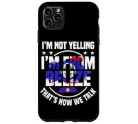 Belizean Pride & Belizean Heritage, Hispanic Belize Flag Case for iPhone 11 Pro Max