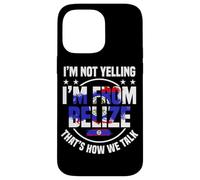 Belizean Pride & Belizean Heritage, Hispanic Belize Flag Case for iPhone 14 Pro Max