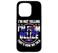 Belizean Pride & Belizean Heritage, Hispanic Belize Flag Case for iPhone 15 Pro