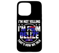 Belizean Pride & Belizean Heritage, Hispanic Belize Flag Case for iPhone 15 Pro Max