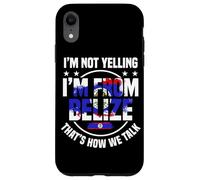 Belizean Pride & Belizean Heritage, Hispanic Belize Flag Case for iPhone XR