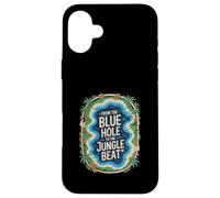 Belizean Pride "BLUE HOLE TO THE JUNGLE BEAT" Case for iPhone 16 Plus