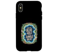 Belizean Pride "BLUE HOLE TO THE JUNGLE BEAT" Case for iPhone X/XS