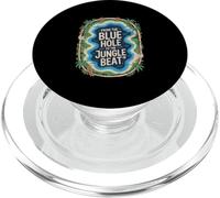 Belizean Pride "BLUE HOLE TO THE JUNGLE BEAT" PopSockets PopGrip for MagSafe