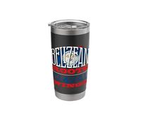 Belizean Roots Global Wings Belize Belizean Flag Stainless Steel Insulated Tumbler