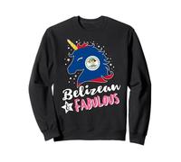 Belizean Unicorn Belize Flag Sweatshirt