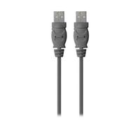 Belkin 1.8M USB A to USB A Cable Black - F3U131bt1.8M