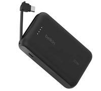 Belkin 10000 mAh 20W Backup Battery with Integrated USB-C Cable