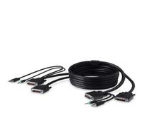 Belkin 10ft DVI-D Male/Male and USB A/B Audio KVM Cable