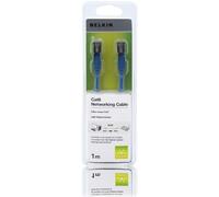 Belkin 1m RJ45 Male to Male CAT6 Snagless Patch Cable - Blue
