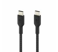 Belkin 1m USB-C to USB-C Braided Charging Cable - Black