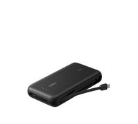 Belkin Gaming Power Bank 30W with Integrated USB-C Cable 20,000mAh - Fast Charging USB-C PD, Portable Charger for Nintendo Switch 2, iPhone 16, iPad Pro, Galaxy S25, & More - Black