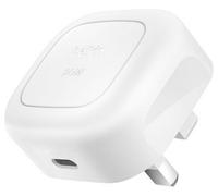 Belkin BoostCharge 20W Cubic Wall Charger, USB-C Power Delivery Fast Charging for Apple iPhone Air, iPhone 16, iPhone 15, Samsung Galaxy S25, Google Pixel, iPad, AirPods & More - White