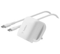 Belkin 20W USB Type C Power Delivery Wall Charger, Fast Charging Adaptor with Certified USB-C PD 3.1 PPS and Travel Sized Compact Design for iPhone 15, Pro, Max, Mini, iPad, Galaxy, Pixel and More