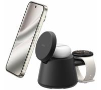 Belkin 25W Qi2 3-In-1 Magnetic Modular Wireless Charger - Black