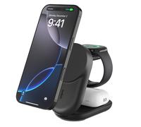 Belkin 25W Qi2 3-IN-1 MagSafe Compatible Foldable Wireless Charger Dock - Black