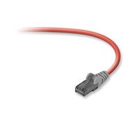Belkin 3' Cat6 Crossover RJ-45M Cable, Red (A3X189-03-RED-S)
