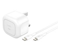 Belkin 30W USB-C Wall Charger With Folding Pins + 1m USB-C to Lightning Cable