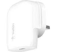 Belkin 30W USB C wall charger with PPS, Power Delivery, USB-IF certified PD 3.0, fast charger plug for iPhone 17, Air, 16, 15, Samsung Galaxy S25, iPad, AirPods, Google Pixel and More
