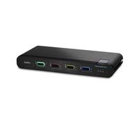 Belkin 4-Port Single Head DP/HDMI to DP/HDMI Video Secure Desktop KVM Switch PP4