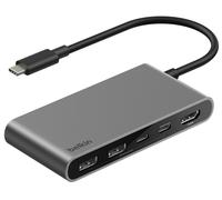 Belkin 5 Port USB-C Hub with Dual USB-A, USB-C & HDMI Port