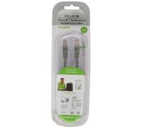 Belkin 5m RJ45 Male to Male Fast CAT 5e Snagless Patch Cable - Grey