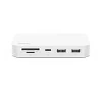 Belkin 6-in-1 USB Type C Hub, iMac 24 inch Rear Mounted Docking Station with SD & microSD Card Reader, Gigabit Ethernet, 2 USB A Ports, and USB C Port for Fast Data Transfers and Peripherals