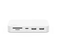 Belkin 6-in-1 USB Type C Multiport Hub with Mount INC011BTWH White Belkin White