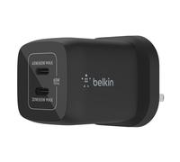 Belkin WCH013MYBK mobile device charger Universal Black AC Fast charging Indoor