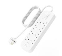 Belkin 8-Outlet Surge Protector Power Strip Wall-Mountable 8 AC Outlets 2 USB-C