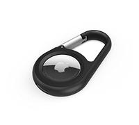 Belkin AirTag Case with Carabiner, Secure Holder Protective Cover for Air Tag with Scratch Resistance Accessory - (Black)