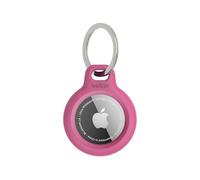 Belkin AirTag Case with Key Ring (Secure Holder Protective Cover for Air Tag with Scratch Resistance Accessory) - Pink