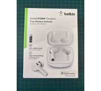 Belkin AUC002 Soundform Freedom True Wireless Bluetooth In-Ear Earbuds White
