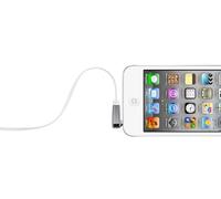 Belkin AV10128CW03-WHT MixIt Colour Range 0.9m Flat Right Angle AUX Cable - White