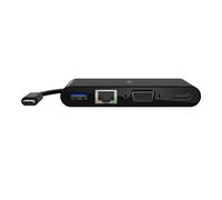 Belkin AVC005BTBK laptop dock/port replicator Wired USB 3.2 Gen 1 (3.1 Gen 1) Type-C Black