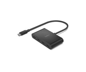 Belkin AVC018BTBK interface hub USB Type-C 10000 Mbit/s Black