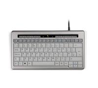 Belkin Bakker & Elkhuizen Bnes840Duk Keyboard Qwerty S-Board 840 Design Usb Silver-White