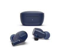 Belkin Bluetooth Earbuds - Blue, Water Resistance, 24Hr, Clear-Call, Deep Sound