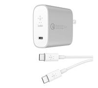 Belkin Boost Charge 27W Quick Charge 4+ Home Charger with 4ft/1.2m USB-C to USB-C Cable (Quick Charge 4+ Charger)