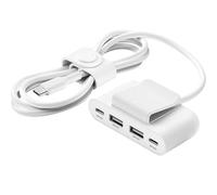 Belkin Boost Charge 4 Port USB Power Extender White 2Meter - BUZ001bt2MWHB7